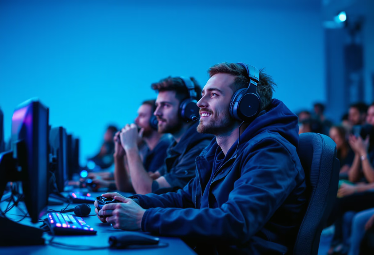 image of gaming tournaments for a gaming and entertainment company